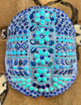 Turtle shell with lapis